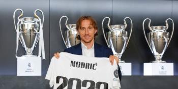 Luka Modric firma extensión de contrato hasta 2023 con el Real Madrid