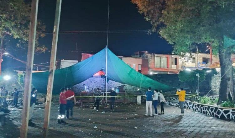 Explosión por pirotecnia en Tlalnepantla, Morelos deja 5 heridos