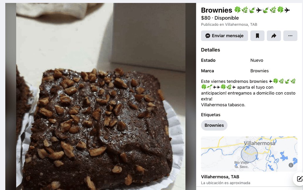 Brownies de Marihuana a domicilio… llegan hasta escuelas de Villahermosa