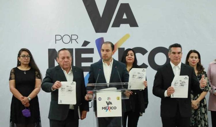 Anuncia Va por México que rechazará reformas constitucionales de Morena