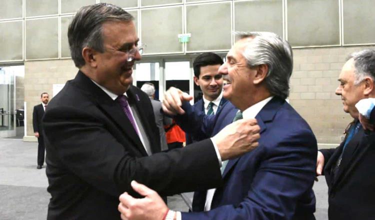 Respalda México propuesta de Argentina de renovar la OEA; “el promotor de todo fue AMLO”, dice Alberto Fernández