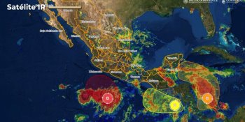 Se formaría tormenta tropical Blas en el Pacífico