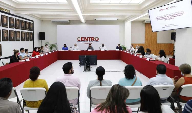 Instala Ayuntamiento de Centro comité del SIPINNA