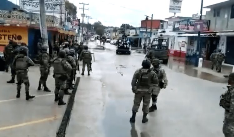 Militares sitian San Cristóbal tras hechos violentos de grupo armando 