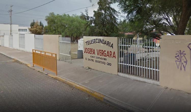 Alumnos rocían alcohol y queman a compañero en Telesecundaria de Querétaro