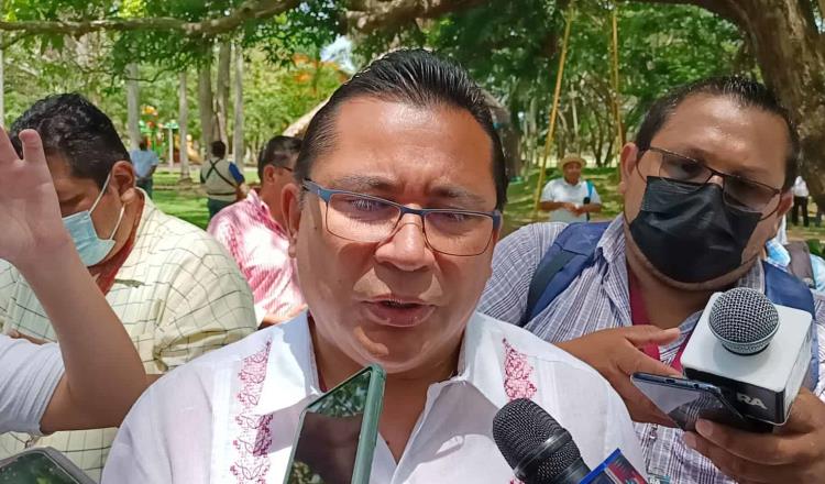 Mario Llergo rechaza actos anticipados de campaña en mitin de Toluca