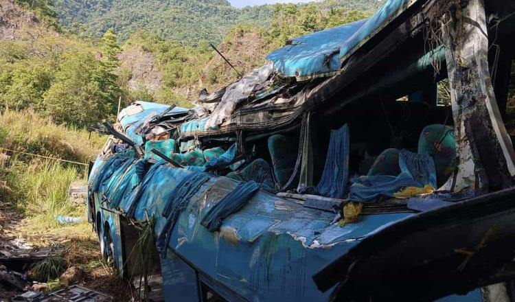 Se da a conocer la lista de los lesionados en el accidente de Tila, Chiapas