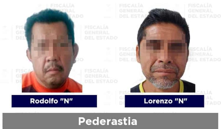 Detienen a presuntos pederastas en Cárdenas y Jalapa