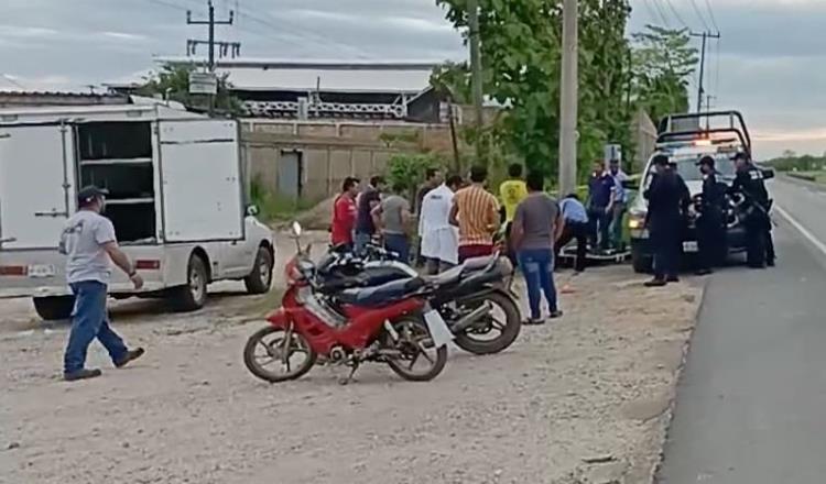 Muere motociclista en la Cárdenas-Coatzacoalcos