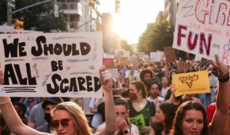 Protestan por segundo día en EE. UU. en favor del derecho al aborto