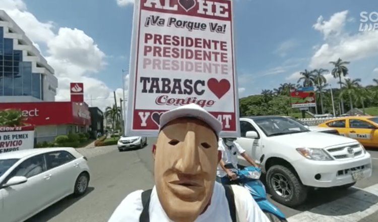 Desde Tabasco arrancan campaña para que ALOHE sea presidente de México