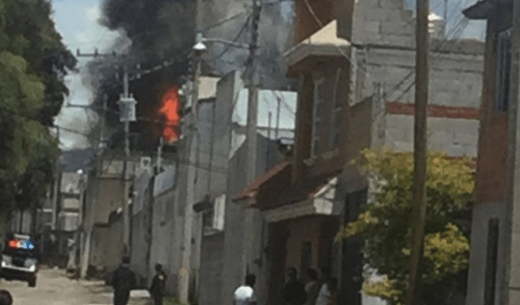 Explosión de tanque de gas deja 7 heridos en Puebla