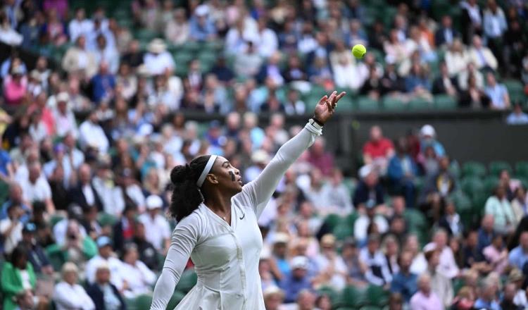 Serena Williams, eliminada en primera ronda de Wimbledon