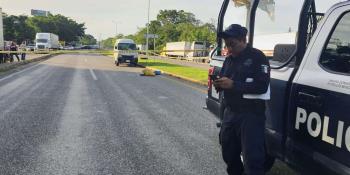 Arrollan y matan a abuelito en la Macuspana-Villahermosa