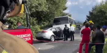 4 muertos y 3 lesionados por accidente en carretera La Marquesa-Atlapulco, de Edomex