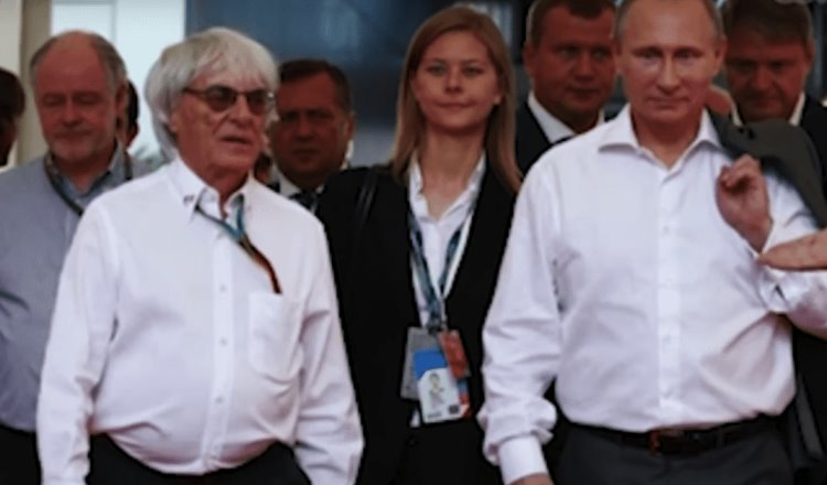Vladímir Putin, un hombre “de primera clase”: exdirector F1