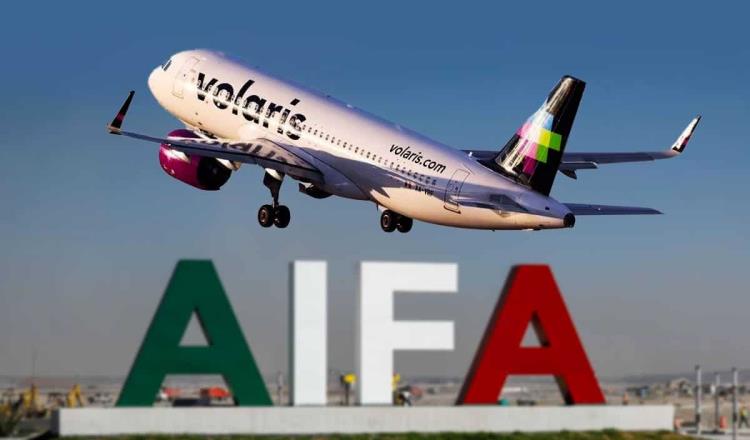 Volaris cancela vuelo del AIFA Los Ángeles
