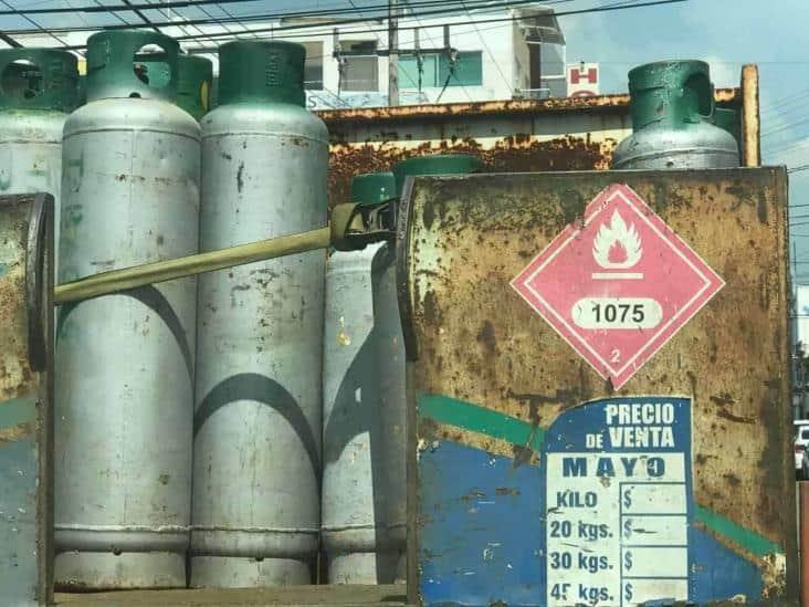 Gas LP ha aumentado 3 pesos de enero a la fecha en Tabasco