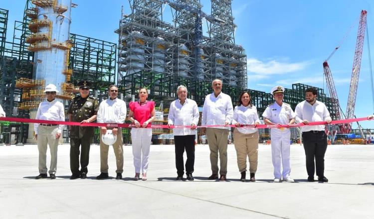 La refinería Olmeca es un sueño convertido en realidad: AMLO