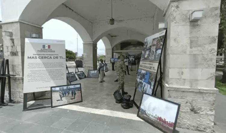 Llega a Tabasco la exposición fotográfica ‘Más cerca de ti’ de la Sedena