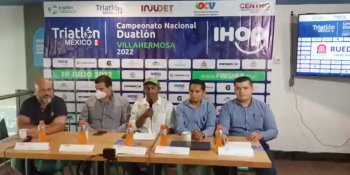 Tabasco, sede del Campeonato Nacional de Duatlón 2022 en julio