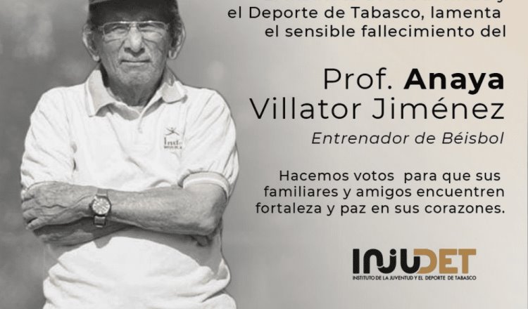 Fallece Anaya Villator Jiménez, formador de generaciones de atletas tabasqueños