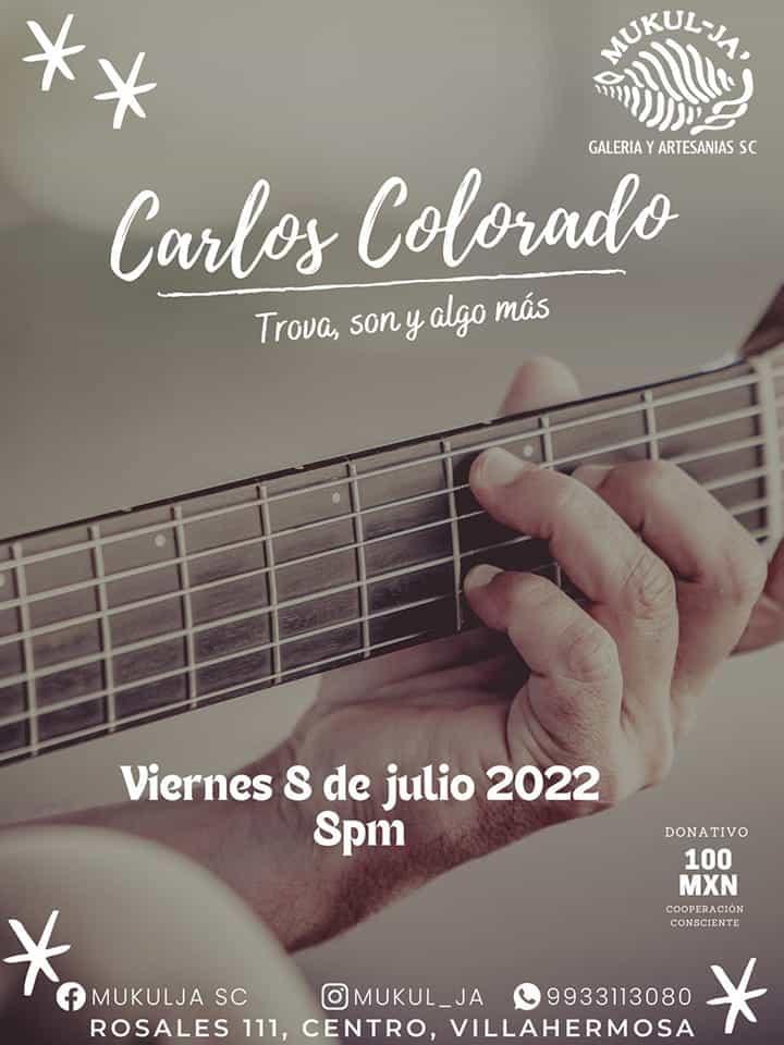 Carlos Colorado regresa a Mukul-Ja este viernes