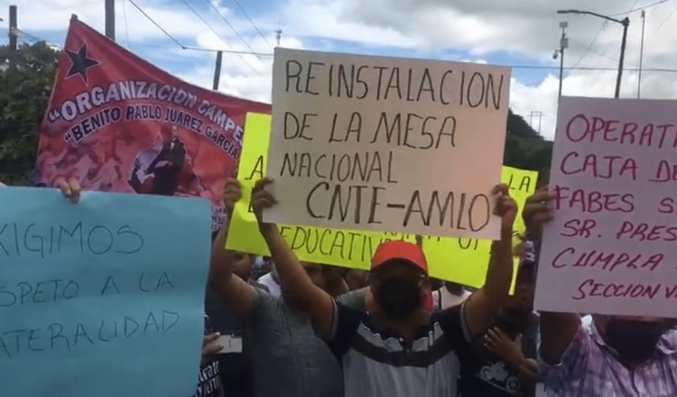 Compromete Obrador reinstalar mesa de negociación SEP-CNTE