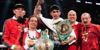 Rey Vargas gana el cinturón de Peso Pluma del CMB