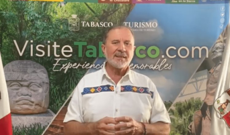 Da positivo a COVID el secretario de Turismo de Tabasco