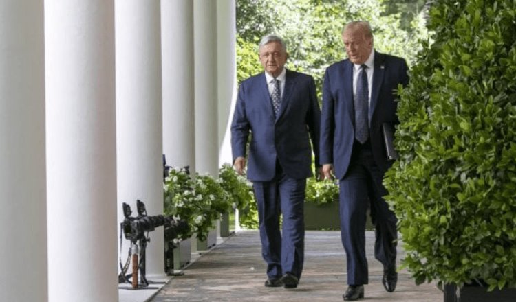 Trump elogia a AMLO previo a reunión con Biden