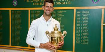 Gana Djokovic su GS 21 y séptimo Wimbledon