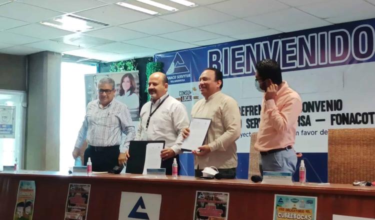 Refrendan convenio de colaboración Canaco y Fonacot