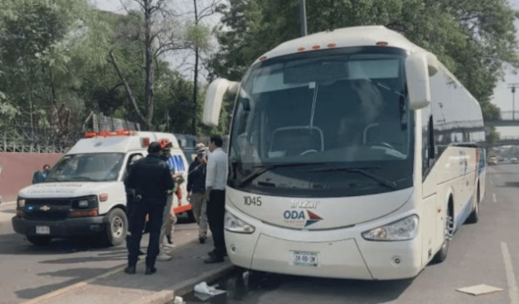 Se intoxican 26 personas con cloro en autobús turístico en CDMX