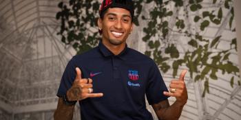 Llega Raphinha al Barça