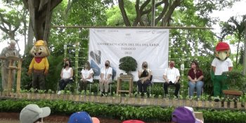 Celebran autoridades estatales y federales el Día del Árbol