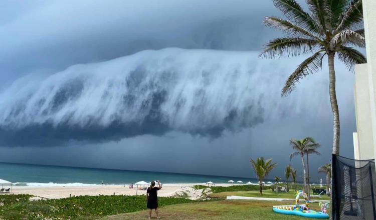 [VIDEO]  Se registra “nube cinturón” en Tamaulipas