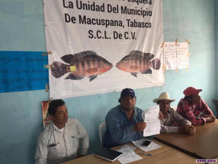 Amenazan pescadores de Macuspana con bloqueo en Sader y Bienestar por falta de apoyos
