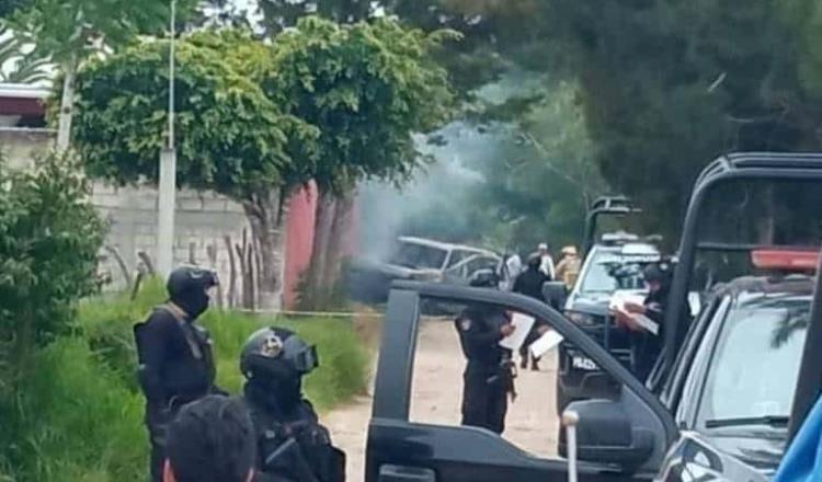 Decomisan arsenal y detienen a 3 personas en enfrentamiento en Chiapas