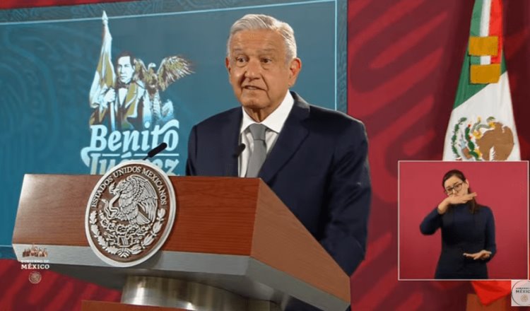 Anuncia AMLO reapertura del recinto a Benito Juárez en Palacio Nacional