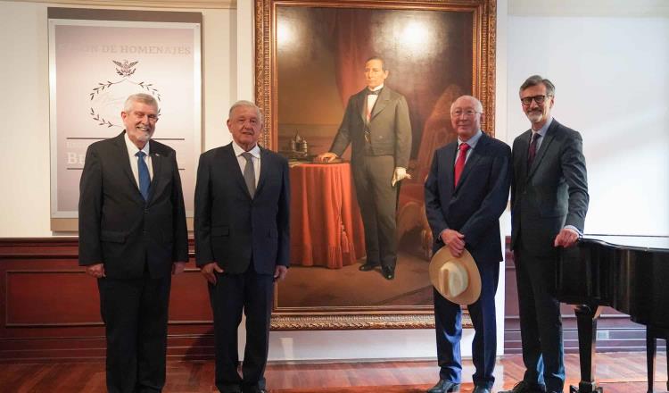 Reúne AMLO a embajadores de EE.UU., Cuba y Francia