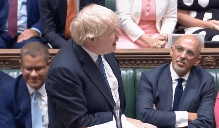 “Hasta la vista, baby”: se despide Boris Johnson del parlamento británico