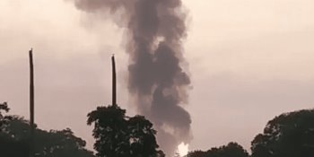 Explota ducto de Pemex en Chacaltianguis, Veracruz