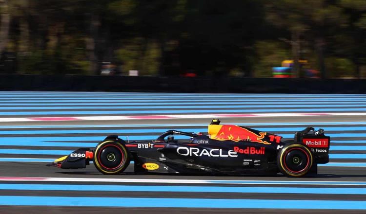 “Checo” Pérez es sexto y décimo en las primeras prácticas del GP de Francia