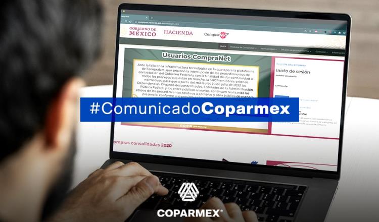 Urge Coparmex Resolver Suspensión Temporal De Compranet