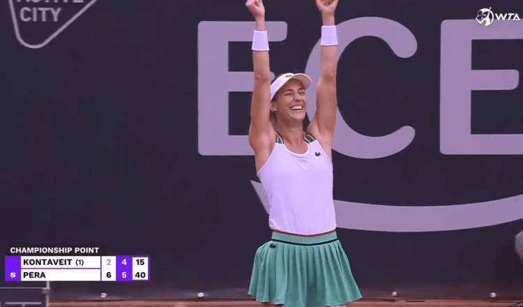 Bernarda Pera gana el Torneo WTA 250 de Hamburgo