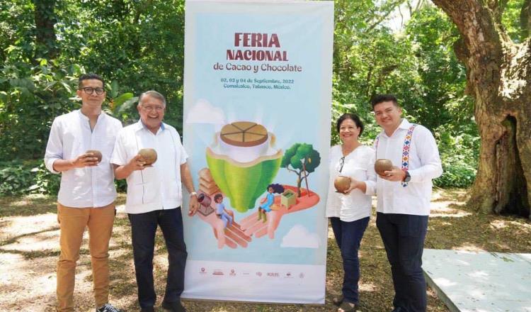 ¡Prepárate! Anuncian la Feria Nacional de Cacao y Chocolate en Comalcalco