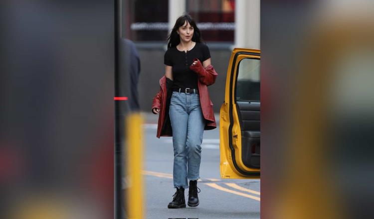 Se dan a conocer imágenes de Dakota Johnson en Madame Web