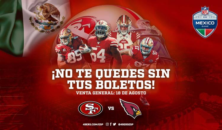 Ponen fecha a venta de boletos para la NFL México