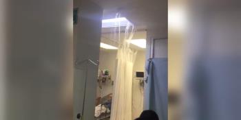 Colapsa techo de hospital en Guasave, Sinaloa por intensas lluvias